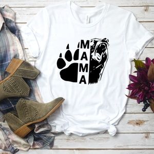 Mama Bear Mama Bear Shirt, Mom Shirt, Mama Bear, M